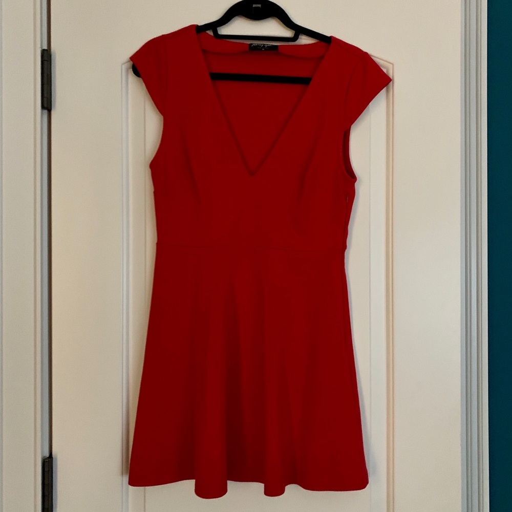 Red dress